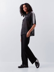 adidas Originals Black Lace Football Jersey - Image 2 of 4
