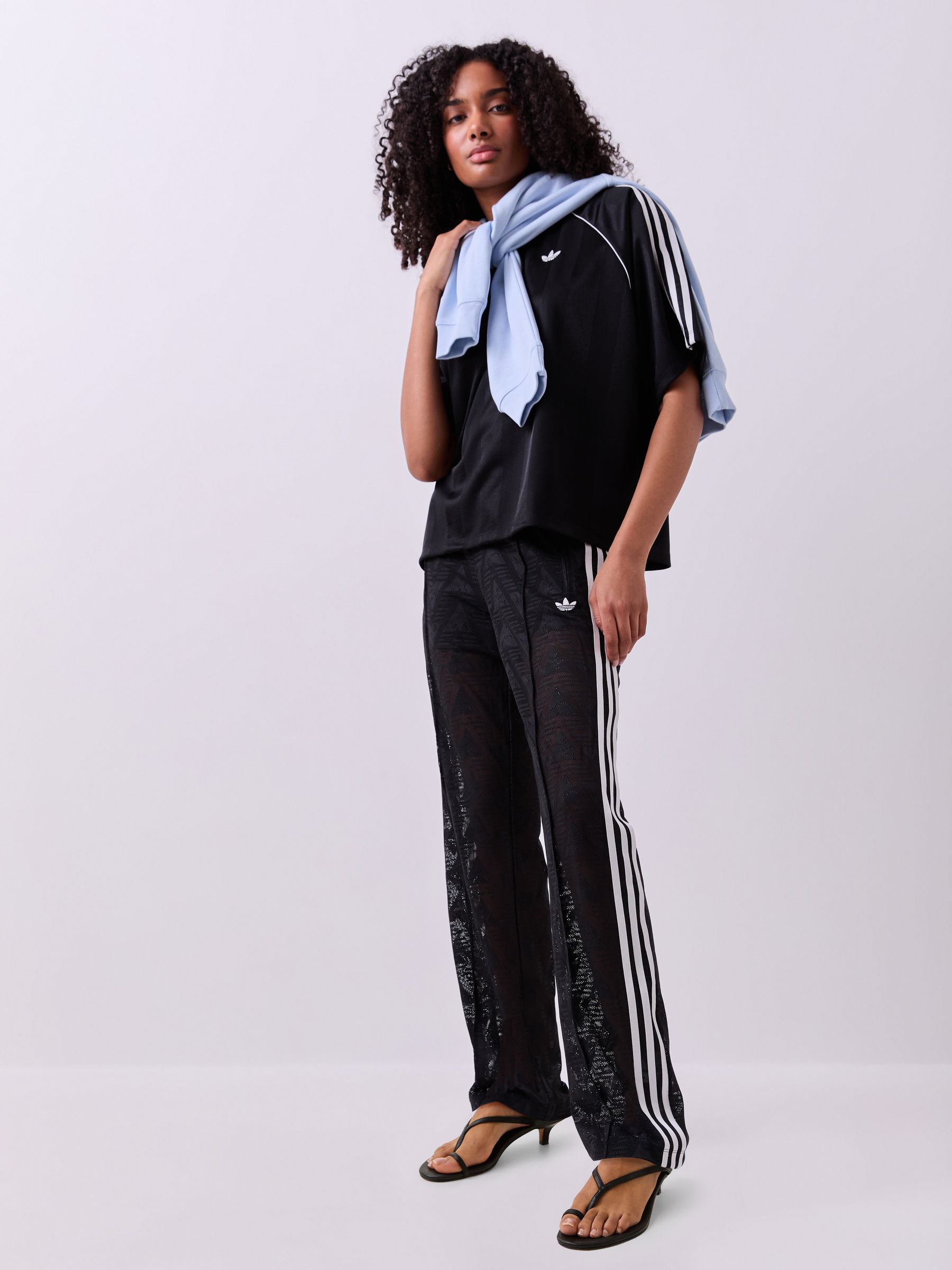 Buy adidas Originals Black Firebird Classic Lace Track Joggers