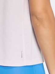 adidas Purple Train Essentials Big Logo Training Vest Top - Image 5 of 6