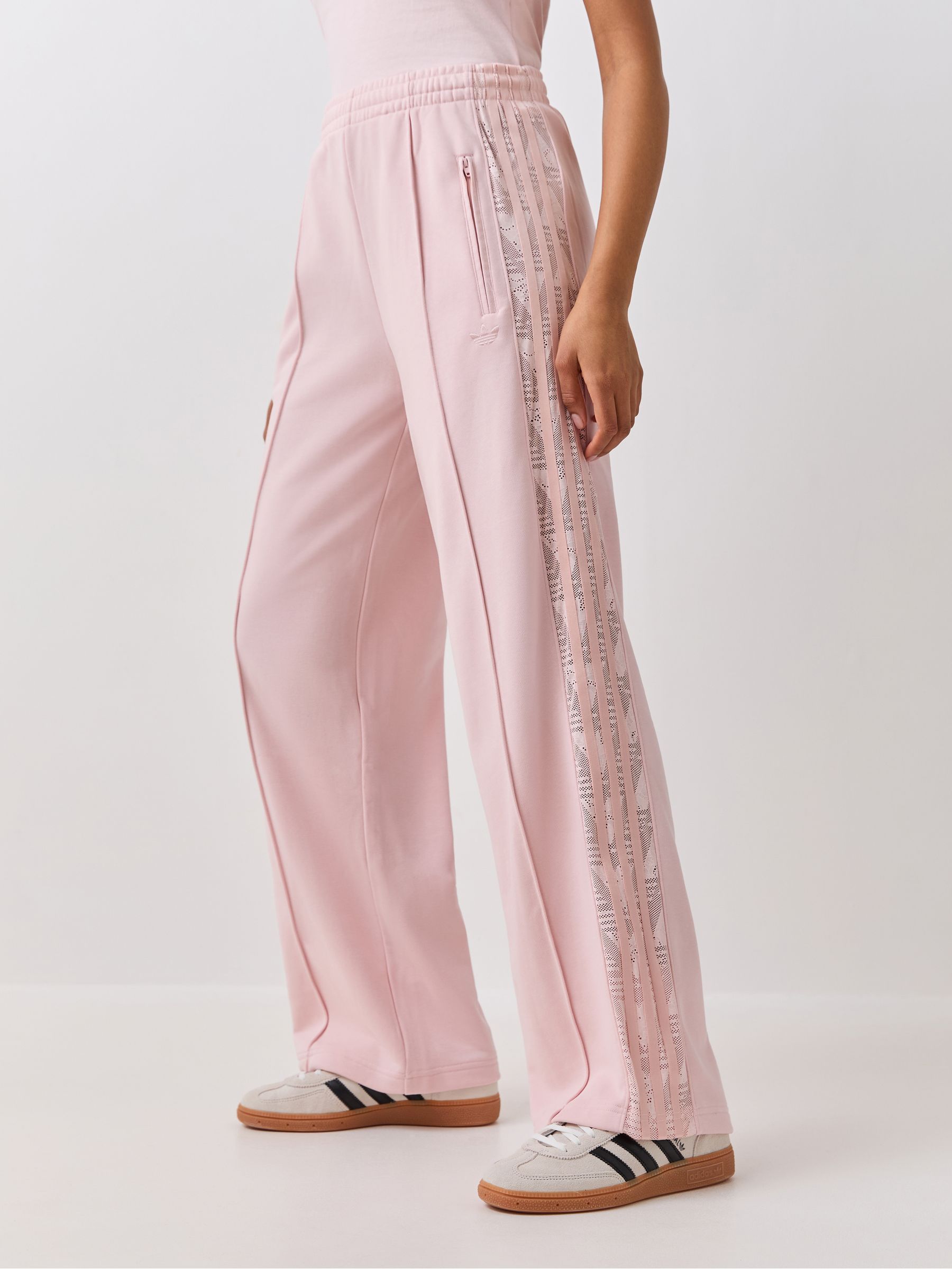 Buy adidas Originals Pink Firebird Lace Sweatpants from Next USA