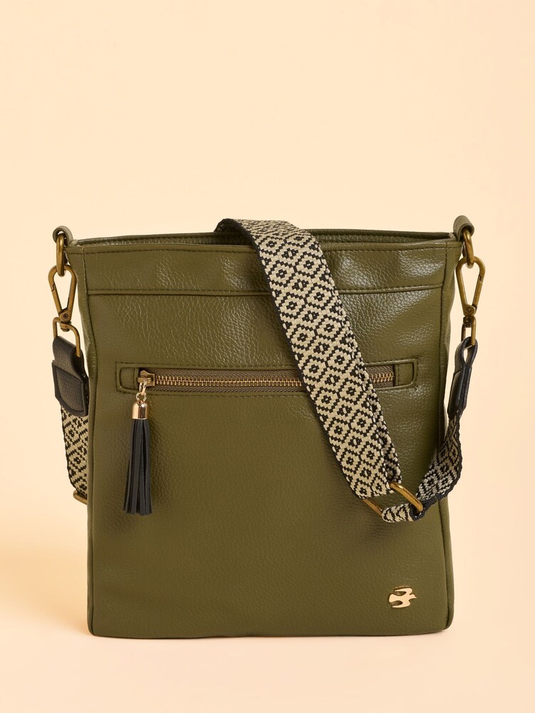 Brakeburn Green Sierra Cross-Body Bag - Image 1 of 4