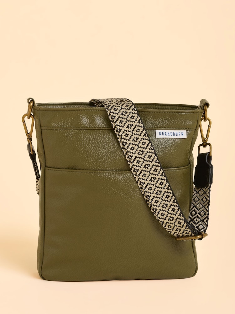 Brakeburn Green Sierra Cross-Body Bag - Image 2 of 4 Brakeburn Green Sierra Cross-Body Bag - Image 2 of 4