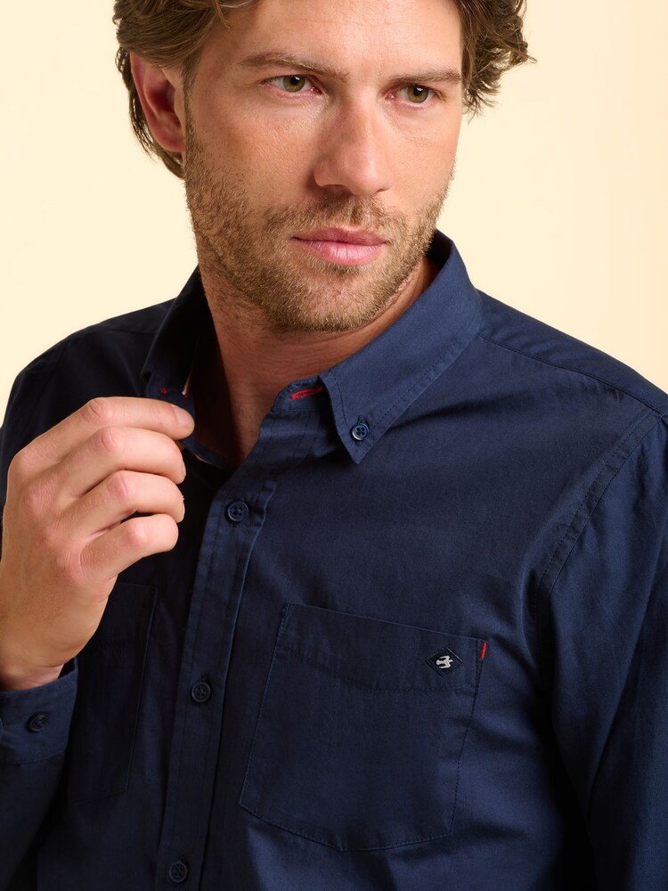 Brakeburn Blue Yetminster Shirt - Image 2 of 5