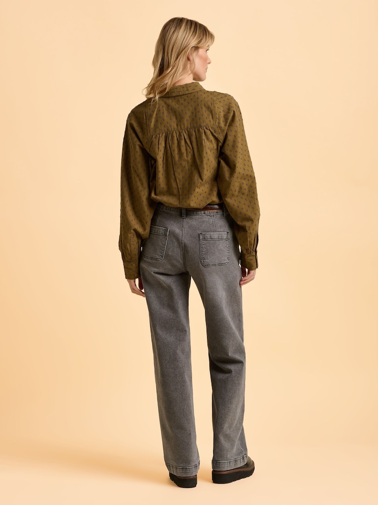 Brakeburn Green Julia Blouse - Image 2 of 6