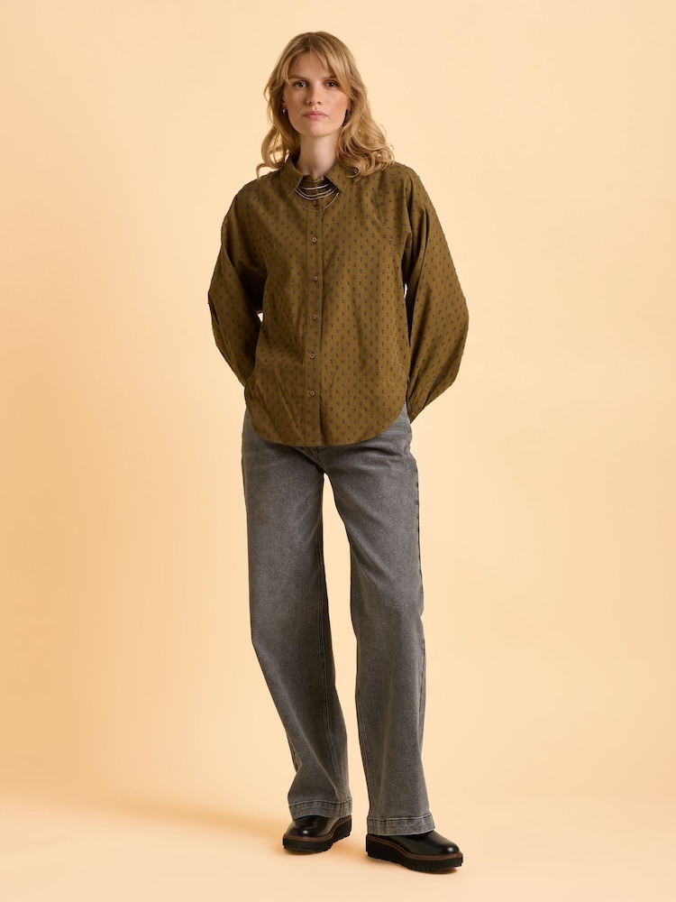 Brakeburn Green Julia Blouse - Image 6 of 6