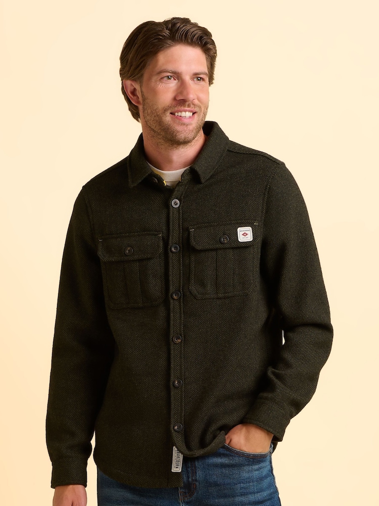 Brakeburn Green Danebridge Shirt - Image 1 of 5