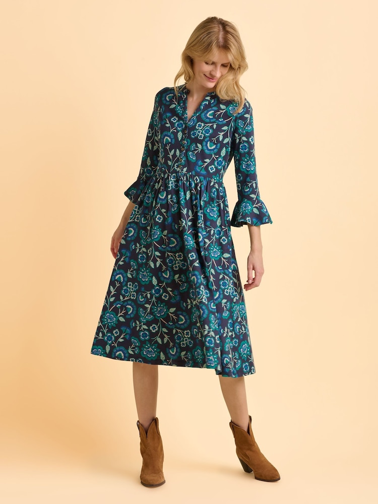 Brakeburn Blue Aspen Dress - Image 1 of 6