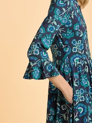 Brakeburn Blue Aspen Dress - Image 4 of 6