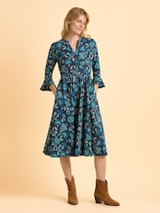 Brakeburn Blue Aspen Dress - Image 6 of 6