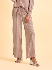 Brakeburn Natural Ariana Trousers - Image 1 of 5