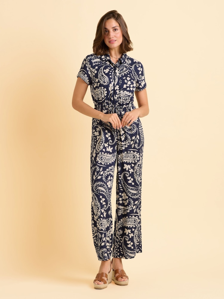 Brakeburn Natural Kathie Jumpsuit - Image 1 of 6