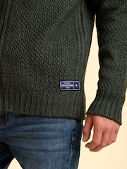 Brakeburn Green Applecross Zip Through Jumper - Image 4 of 5