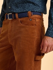 Brakeburn Orange Banstead Corduroy Trousers - Image 5 of 6