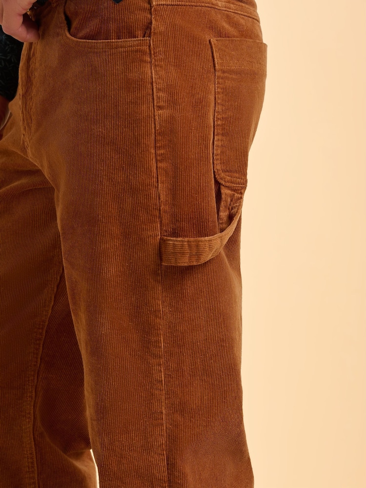 Brakeburn Orange Banstead Corduroy Trousers - Image 6 of 6 Brakeburn Orange Banstead Corduroy Trousers - Image 6 of 6