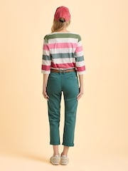 Brakeburn Blue Blake Turn Up Trousers - Image 2 of 6