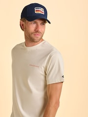 Brakeburn Cream Driftfield T-Shirt - Image 4 of 6