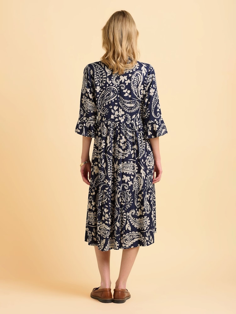 Brakeburn Blue Blizzard Dress - Image 2 of 5 Brakeburn Blue Blizzard Dress - Image 2 of 5