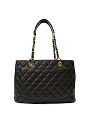 The Handbag Clinic Chanel Grand Shopping Black Tote Bag - Image 1 of 7