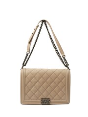 The Handbag Clinic Boy Large Natural Chanel Shoulder Bag - Image 1 of 7