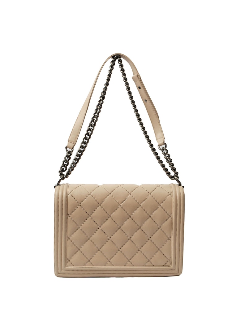The Handbag Clinic Boy Large Natural Chanel Shoulder Bag - Image 2 of 7