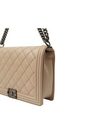 The Handbag Clinic Boy Large Natural Chanel Shoulder Bag - Image 4 of 7