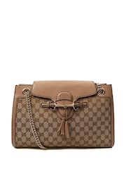Gucci Large Emily Chain Shoulder Brown Bag - Image 1 of 7