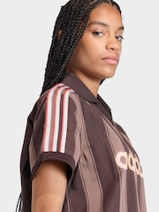 adidas Originals Brown Twill Jersey - Image 3 of 7