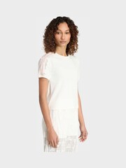 adidas Originals Purple Lace Cali T-Shirt - Image 1 of 6