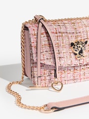 Lipsy Pastel Pink Small Chain Shoulder Bag - Image 3 of 5