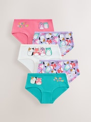 Purple/Green Squishmallow Hipsters 5 Pack (5-14yrs) - Image 1 of 9