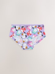 Purple/Green Squishmallow Hipsters 5 Pack (5-14yrs) - Image 4 of 9