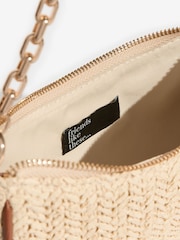Friends Like These Neutral Chain Shoulder Bag - Image 4 of 5