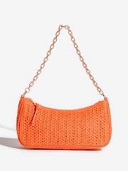 Friends Like These Orange Chain Shoulder Bag - Image 3 of 7
