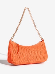 Friends Like These Orange Chain Shoulder Bag - Image 4 of 7