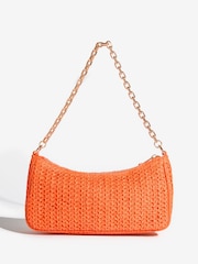 Friends Like These Orange Chain Shoulder Bag - Image 5 of 7