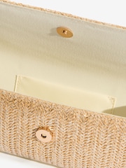 ذهبي/ لون طبيعي - Friends Like These Top Handle Clutch Bag - Image 7 of 7