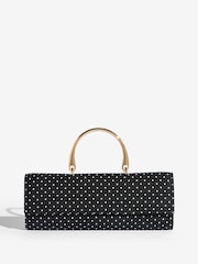 أسود منقط - Friends Like These Top Handle Clutch Bag - Image 1 of 5