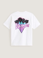 Vans White Palm Drive T-Shirt - Image 3 of 3