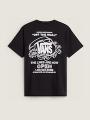 Vans Black Hot Lines T-Shirt - Image 6 of 6