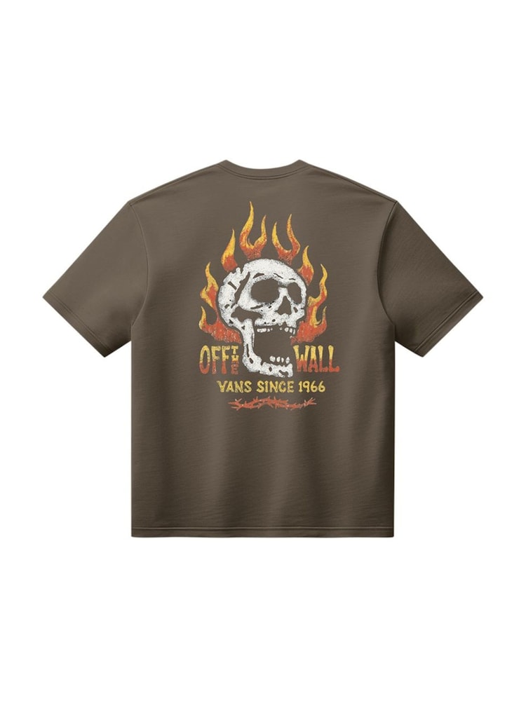 Vans Green Off The Wall Fever T-Shirt - Image 3 of 3