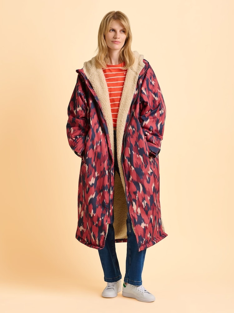Brakeburn Pink Almer Chinook Coat - Image 1 of 5 Brakeburn Pink Almer Chinook Coat - Image 1 of 5