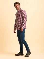 Brakeburn Pink Lulworth Gingham Shirt - Image 3 of 6