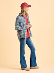 Brakeburn Blue Eira Shacket - Image 4 of 6