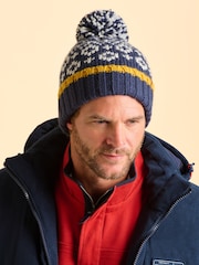 Brakeburn Blue Langton Beanie - Image 1 of 4