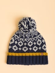 Brakeburn Blue Langton Beanie - Image 3 of 4