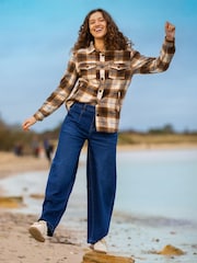 Brakeburn Brown Elowen Shacket - Image 1 of 6