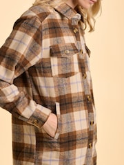 Brakeburn Brown Elowen Shacket - Image 5 of 6