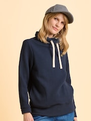 Brakeburn Blue Morden Cowl Neck Sweatshirt - Image 1 of 5