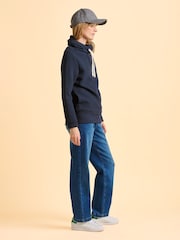 Brakeburn Blue Morden Cowl Neck Sweatshirt - Image 3 of 5
