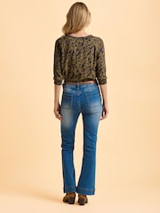 Brakeburn Blue Brielle Long Sleeve T-Shirt - Image 4 of 5